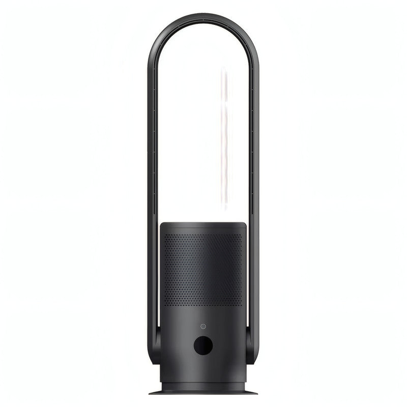 Bladeless Tower Fan with HEPA Air Purifier, WiFi & Voice Control, 9 Speeds, Touch Digital Display, Timer, and DC Motor