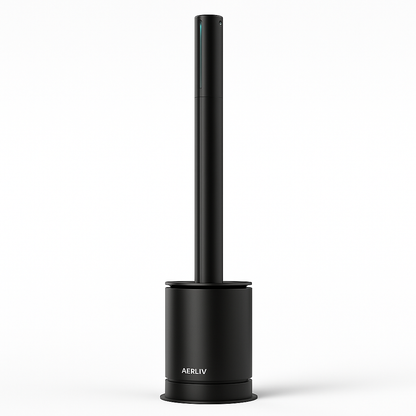 3-in-1 Bladeless Fan with Heater, HEPA Air Purifier, Touch & Smart Control