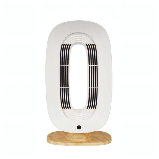 Bladeless Table Fan with Touch Control, 4-Speed, and 1–4H Timer
