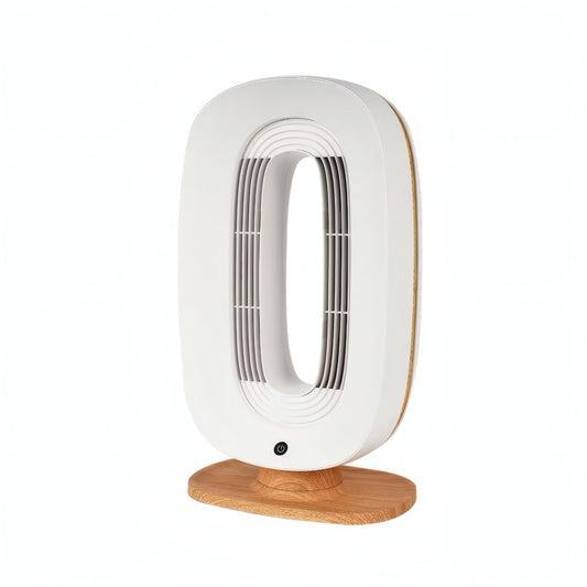 Bladeless Table Fan with Touch Control, 4-Speed, and 1–4H Timer