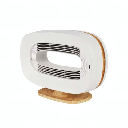 Bladeless Table Fan with Touch Control, 4-Speed, and 1–4H Timer